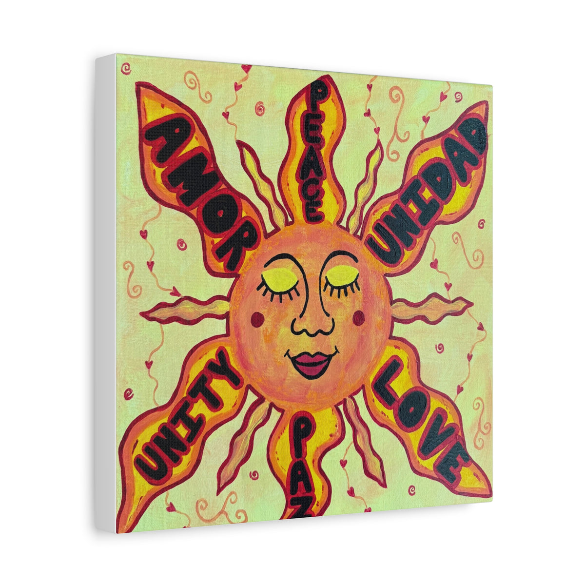 Sun Goddess Canvas Print