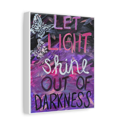 Light in the Dark Canvas Print