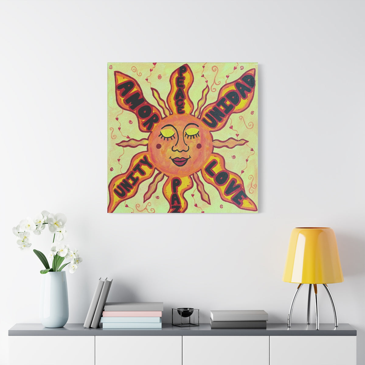 Sun Goddess Canvas Print