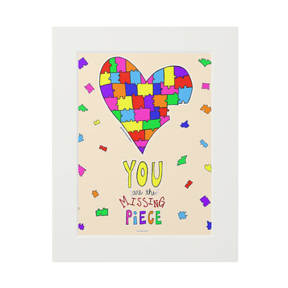 Missing Piece Print