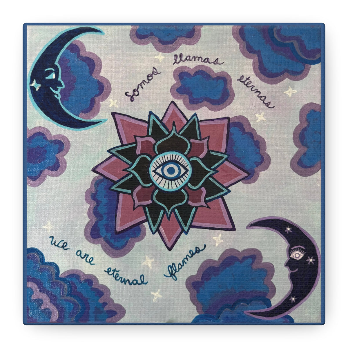 Eternal Flames Canvas Print