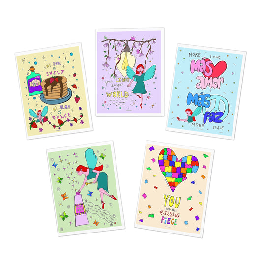 Whimsical Illustrated Cards