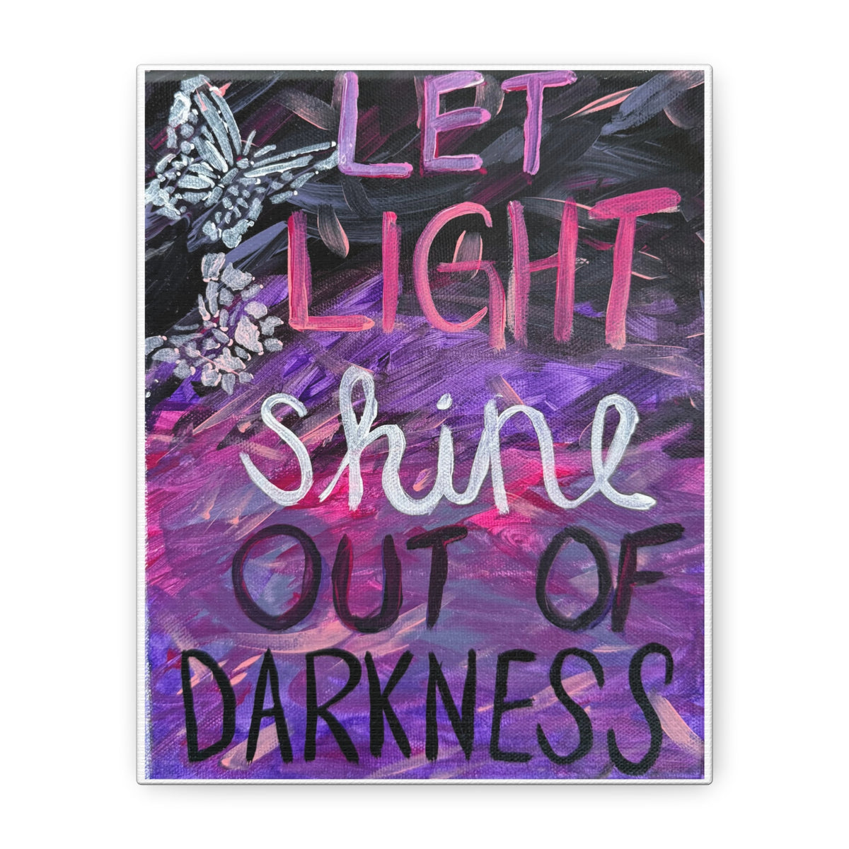 Light in the Dark Canvas Print