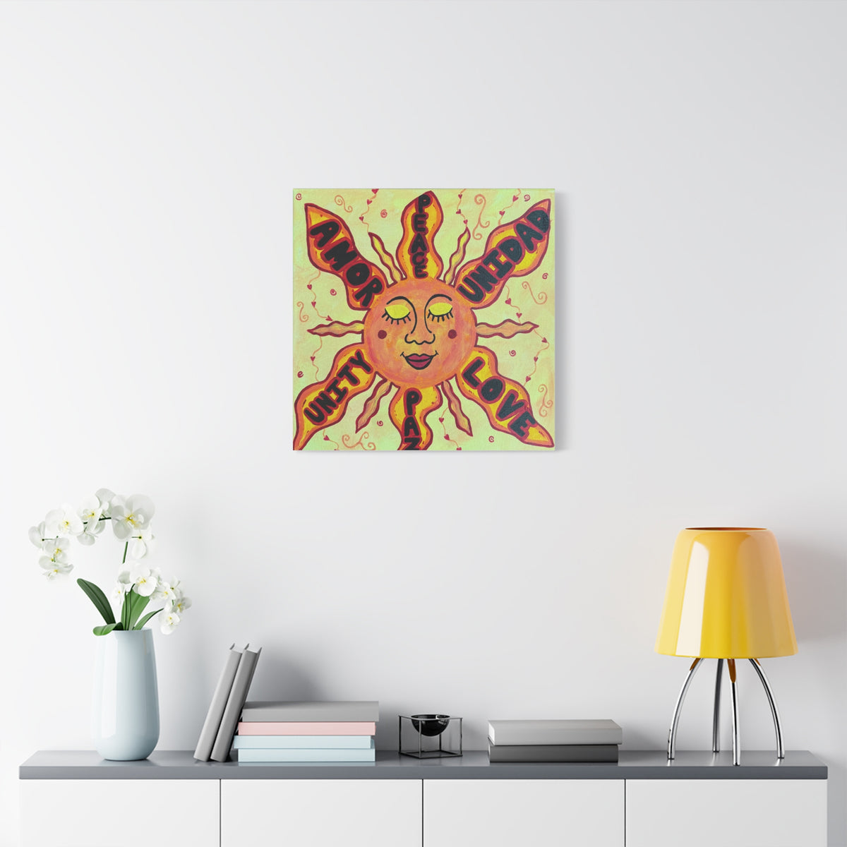 Sun Goddess Canvas Print