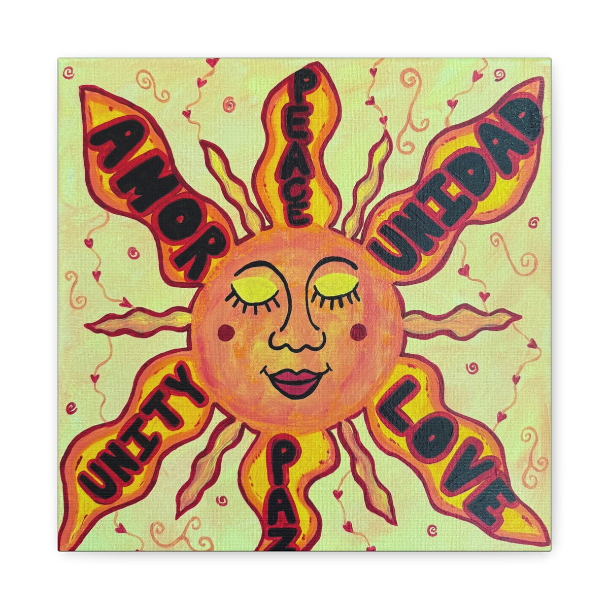 Sun Goddess Canvas Print