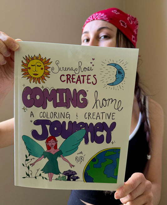 Coming Home: A Coloring & Creative Journey with Rubí