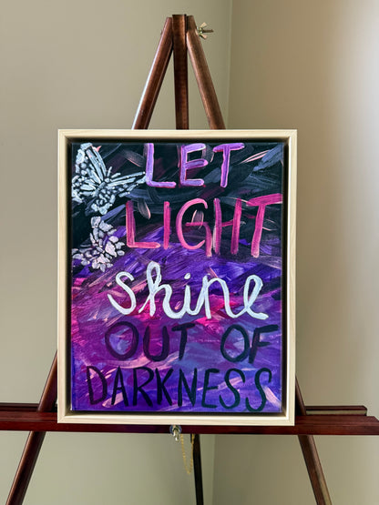 Light in the Dark *canvas print*